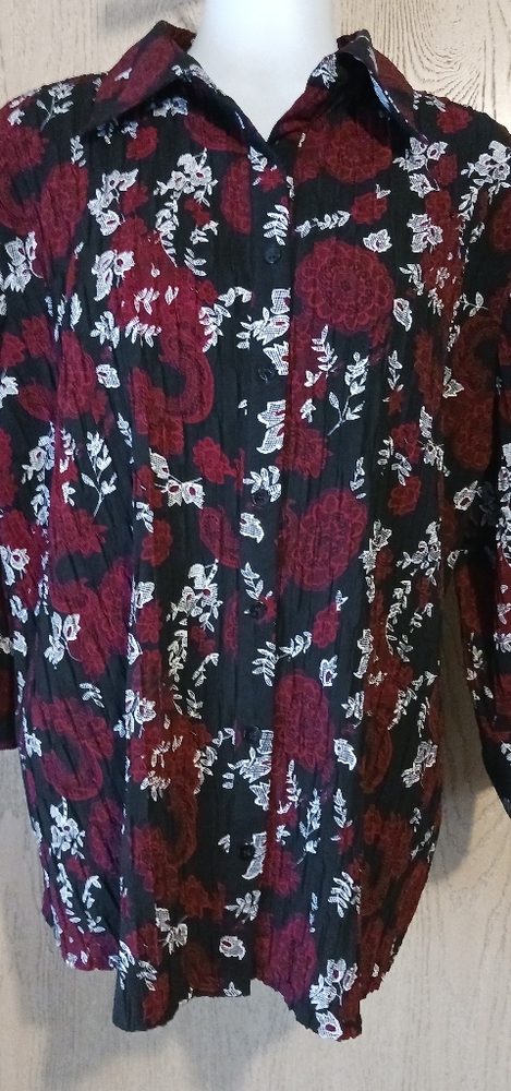 Apt. 9 Button Front Blouse - image 1